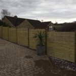 garden fence using durapost