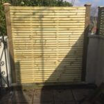 dickson timber fence panel