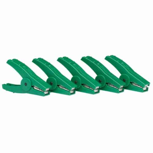 Gallagher Crocodile Clip (Green) - Pack of 5