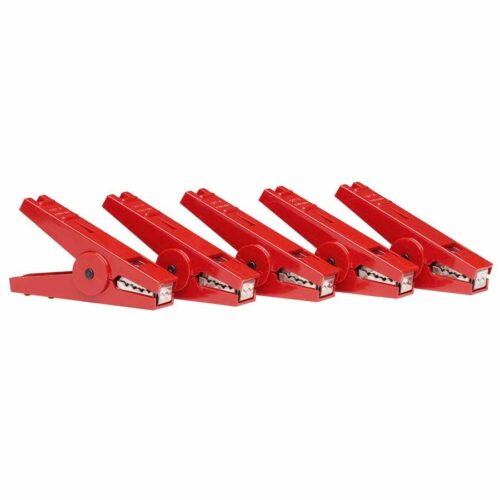 Gallagher Crocodile Clip (Red) - Pack of 5