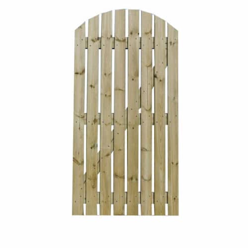 Paled Gate Arched Top (Orchard) - 1750mmH x 900mmW
