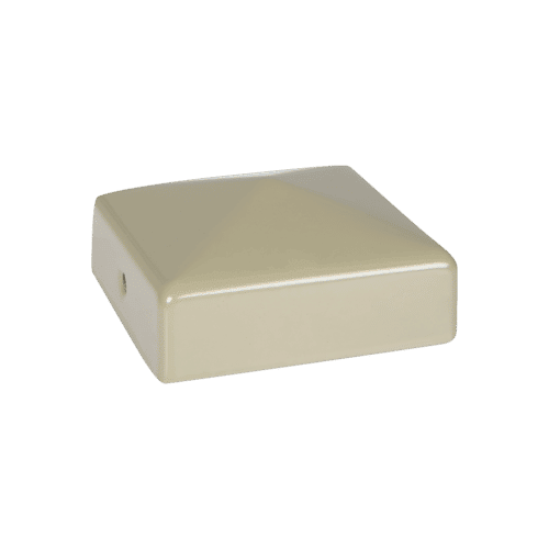 Fencemate Dura Post Cap - 75mm x 75mm (with Bracket) - Olive