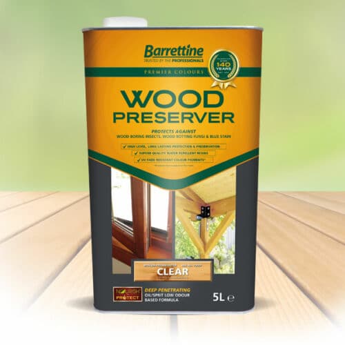 clear timber care stain protector